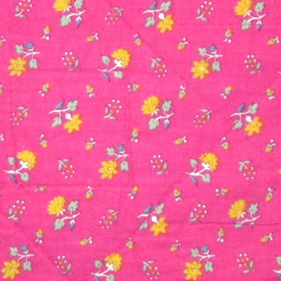 Handmade Patchwork Baby Play Quilt – Vintage Cotton - Picture 8 of 11